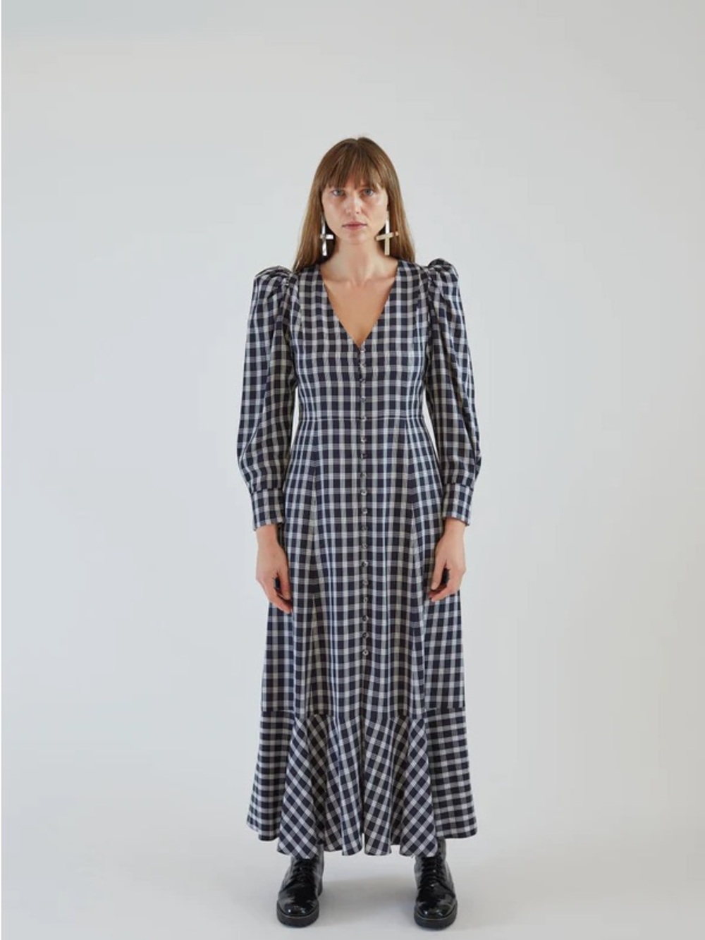 Mr. Larkin gingham dress - Picture 2 of 7